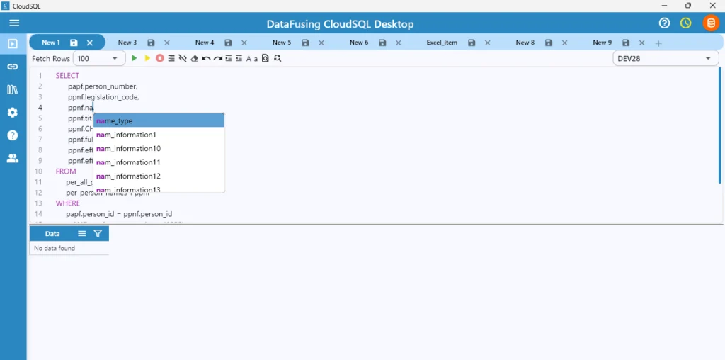 Using CloudSQL to Simplify HCM Joins (Product Tie-In)