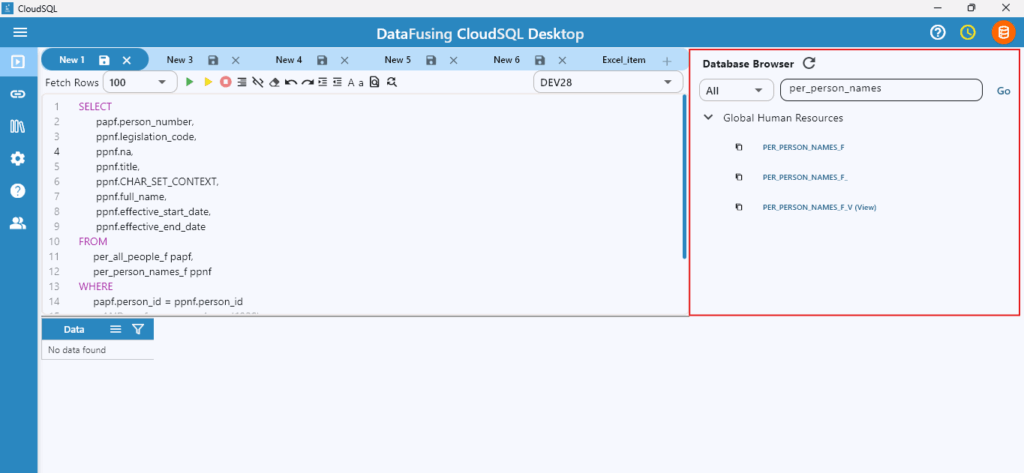 Using CloudSQL to Simplify HCM Joins (Product Tie-In)