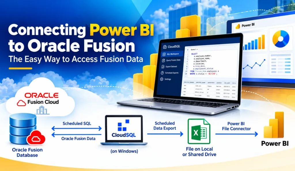 Connecting Power BI to Oracle Fusion